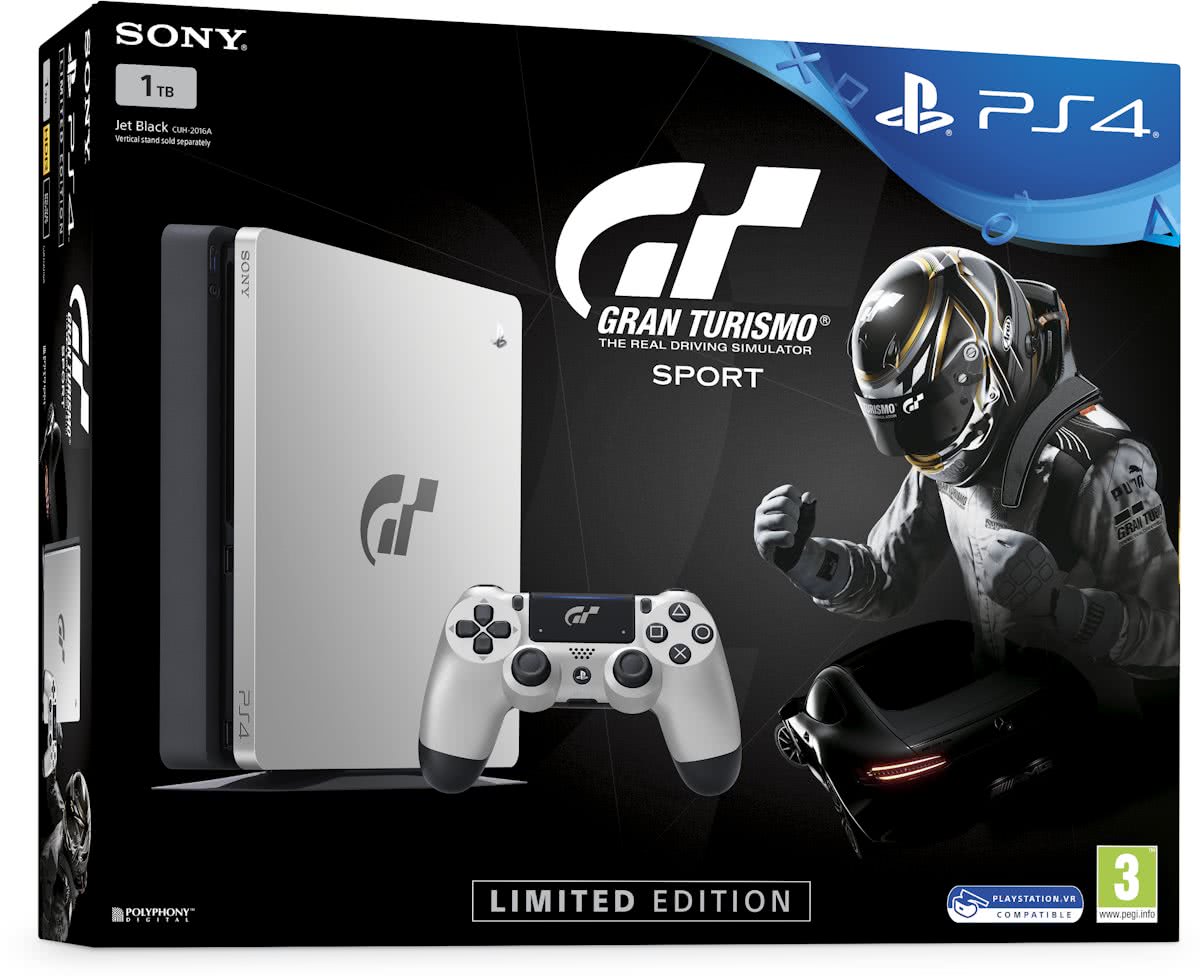 PlayStation 4 Slim (1 TB) Limited Edition Gran Turismo: Sport (PS4), Sony Computer Entertainment