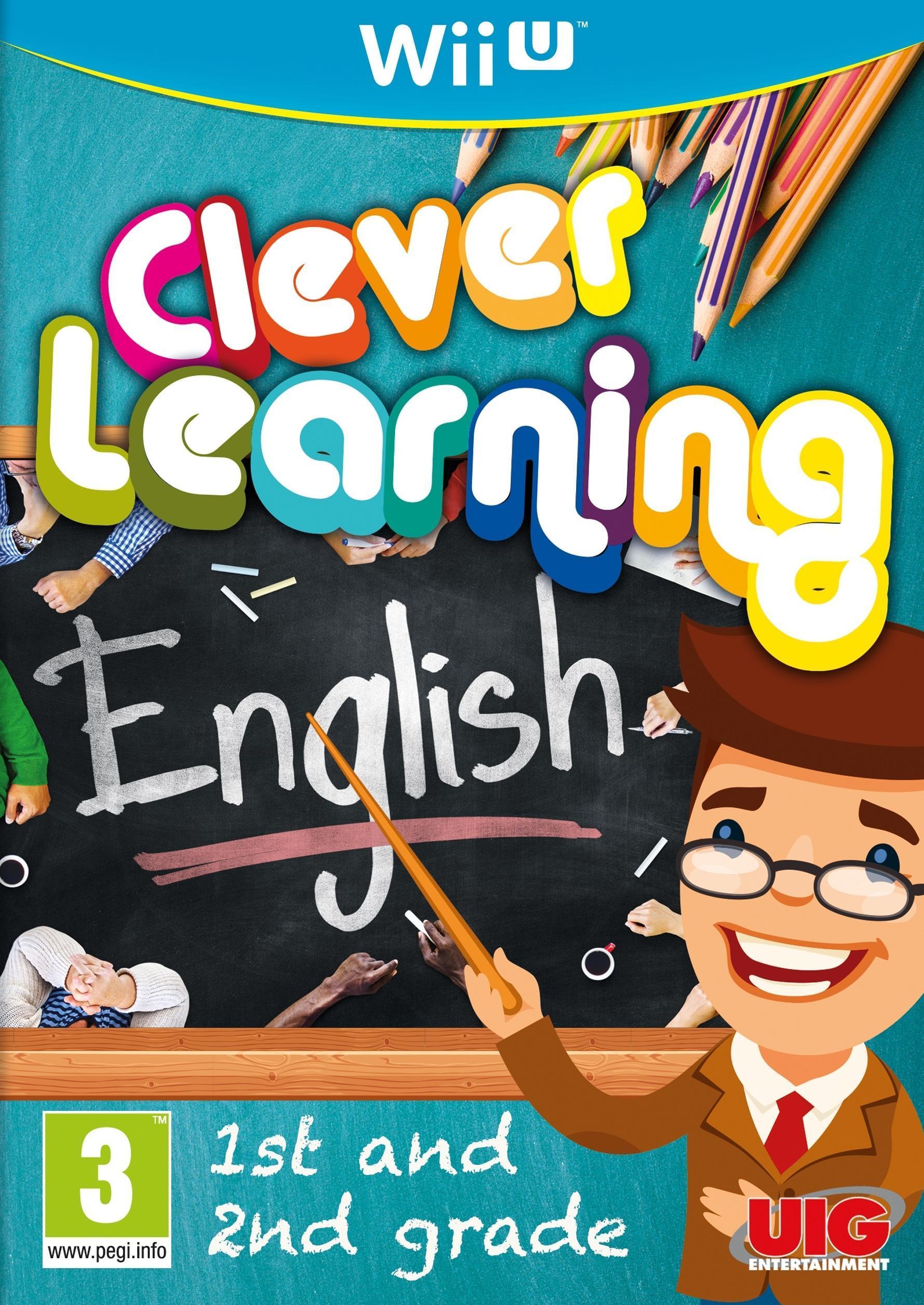Clever Learning - English 1 + 2 (Wiiu), UIG Entertainment
