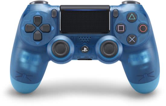 Sony Wireless Dualshock 4 PlayStation 4 Controller V2 (Blue Crystal) (PS4), Sony Computer Entertainment