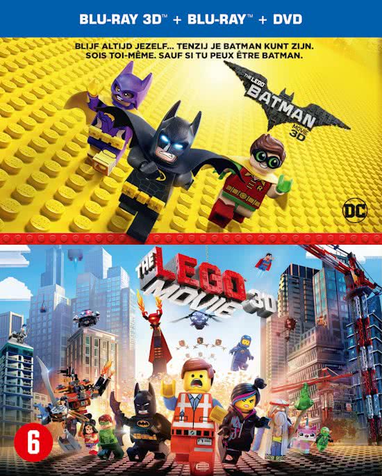 LEGO Batman Film + The LEGO Movie  (3D+2D) (Blu-ray), Warner Bros