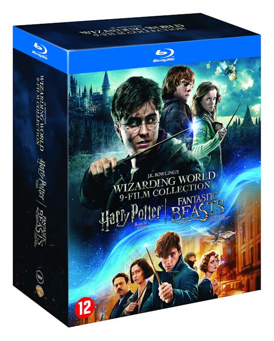 Harry Potter 1-8 + Fantastic Beasts and Where to Find Them (Blu-ray), Diversen