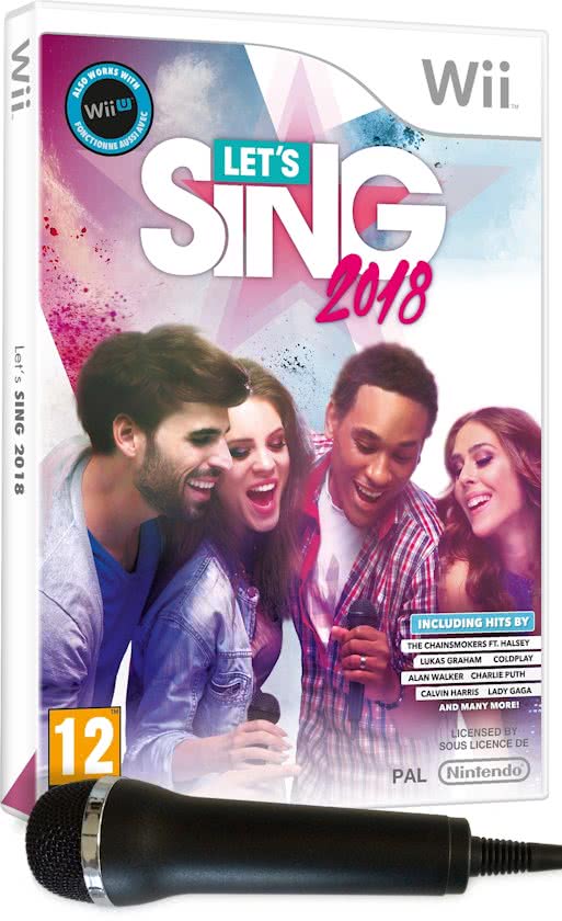 Let's Sing 2018 + 1 microfoon (Wii), Voxler