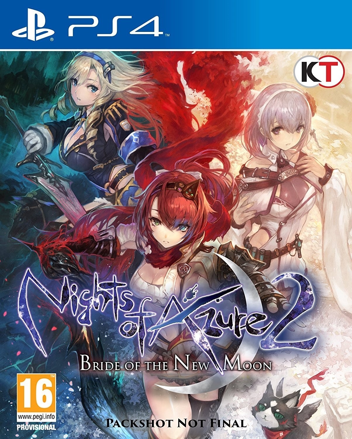 Nights of Azure 2: Bride of the New Moon (PS4), Gust