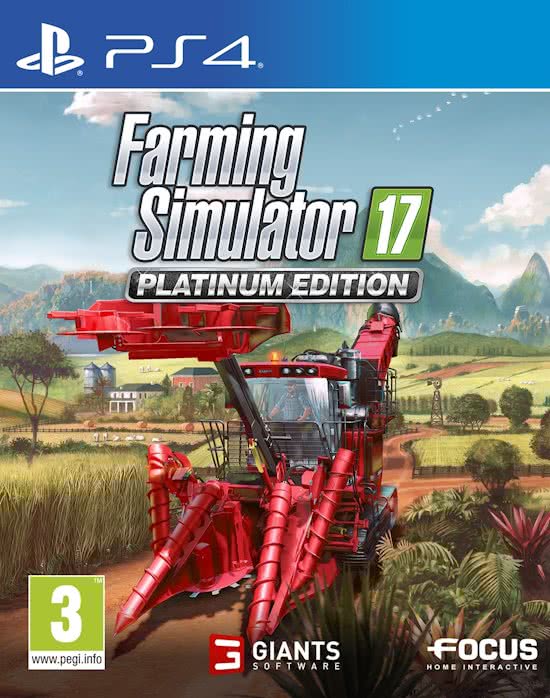 Farming Simulator 17 Platinum Edition  (PS4), Focus Home Interactive