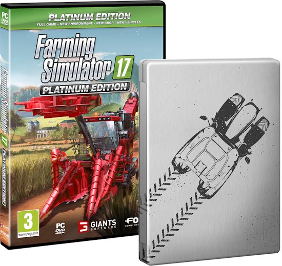 Farming Simulator 17: Platinum Edition + Steelbook (PC), Focus Home Interactive