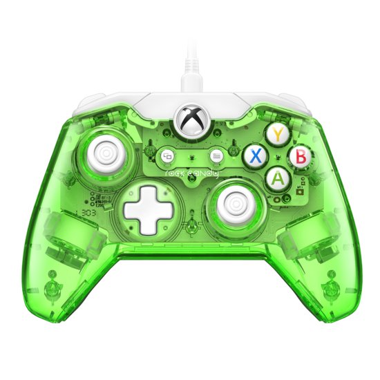 Rock Candy Wired Controller (Groen) (Xbox One), PDP