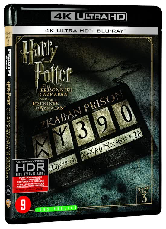 Harry Potter en de Gevangene van Azkaban (4K Ultra HD) (Blu-ray), Alfonso Cuarón