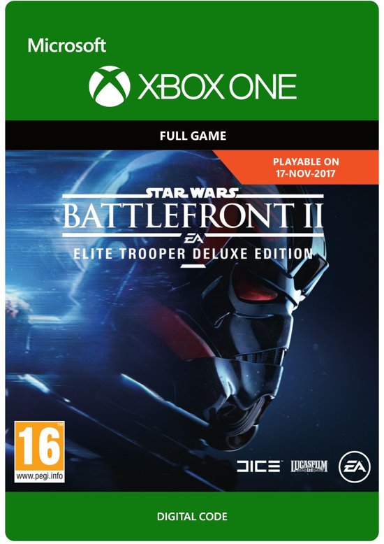 Star Wars: Battlefront II Elite Trooper Deluxe Edition (Download) (Xbox One), EA DICE