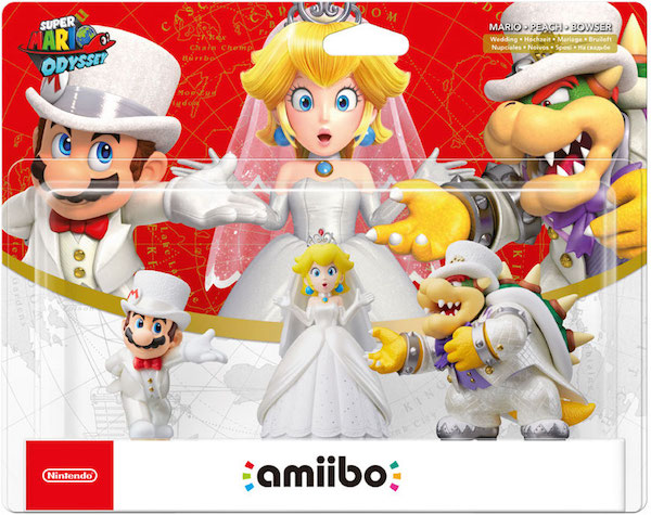 Super Mario Odyssey Amiibo Wedding Triple Pack (NFC), Nintendo