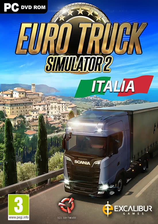 Euro Truck Simulator 2: Italia (Add-on) (PC), Excalibur Games