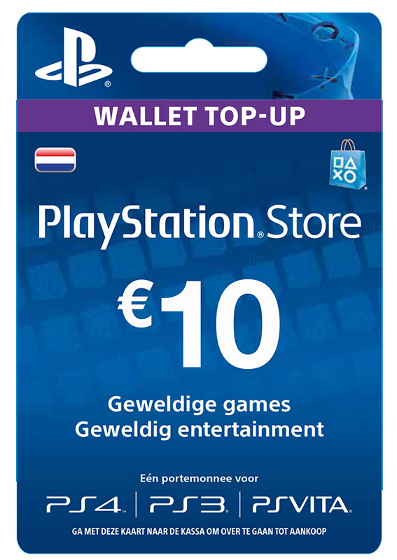 PlayStation Network tegoed 10 euro (NL)