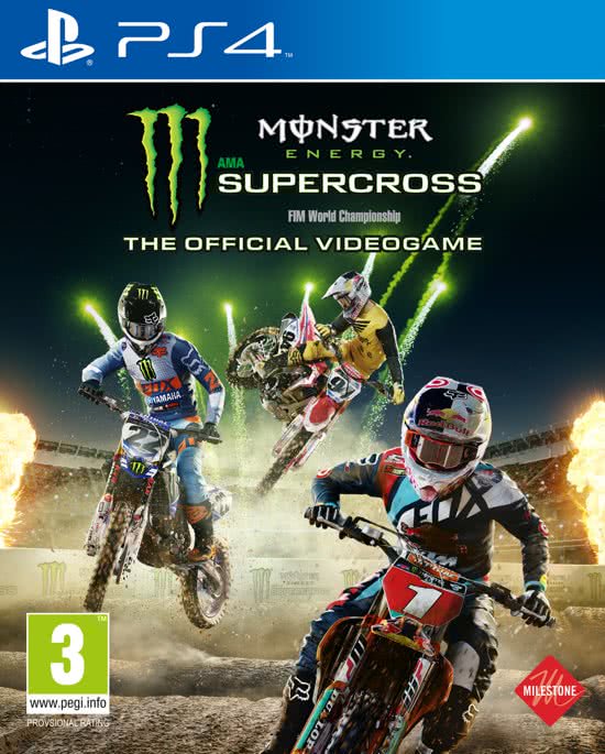 Monster Energy Supercross: The Official Videogame (PS4), Milestone