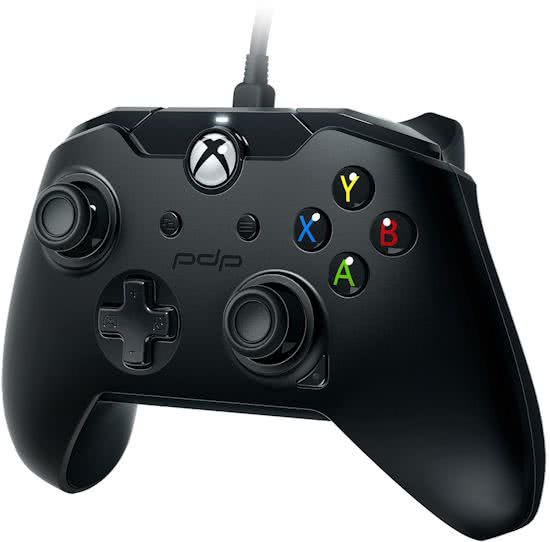 PDP Wired Controller (zwart) (XboxOne/PC) (Xbox One), PDP