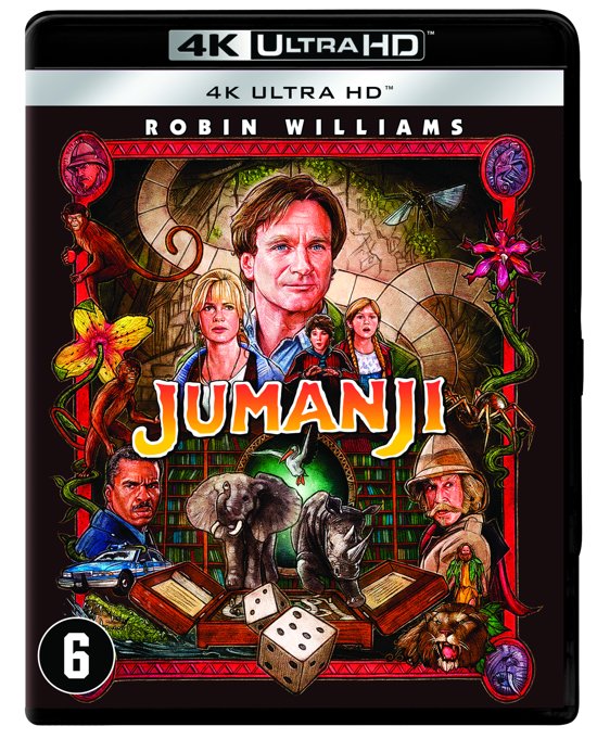 Jumanji (1995) (4K Ultra HD) (Blu-ray), Joe Johnston