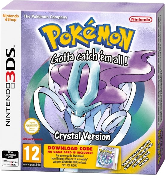 Pokemon: Crystal Version (VC) (3DS), Game Freak