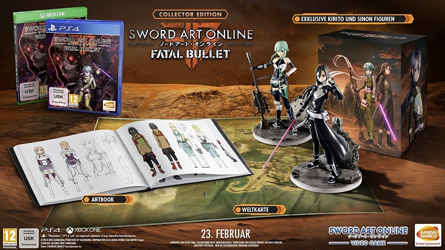 Sword Art Online: Fatal Bullet Collector's Edition (PS4), Dimps