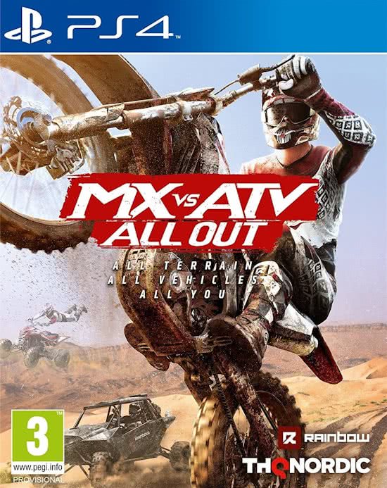 MX vs ATV: All Out (PS4), Rainbow Studios