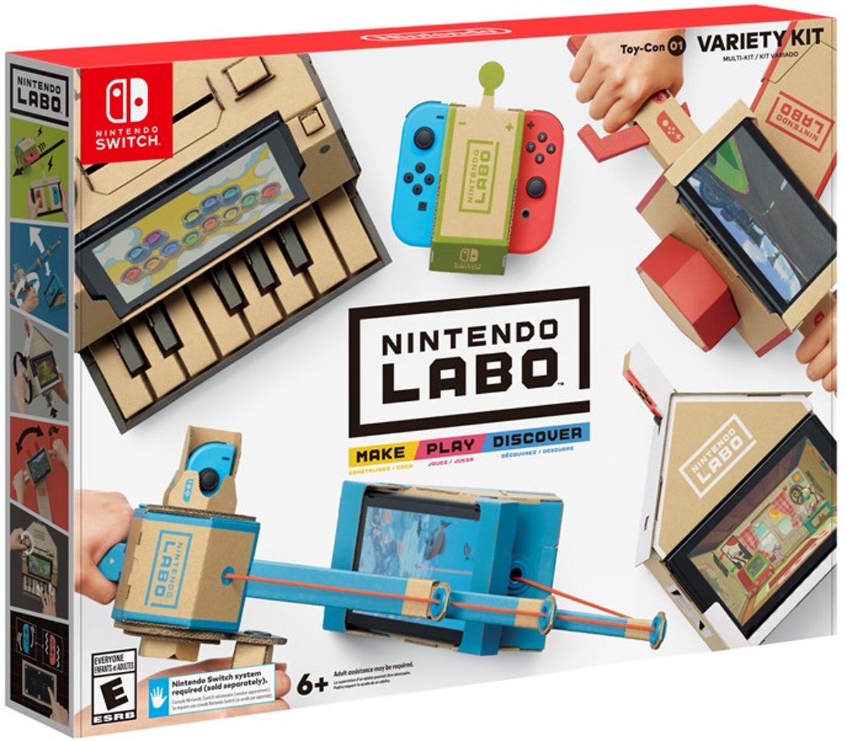 Nintendo Labo - Mixpakket (Toy-Con 01) (Switch), Nintendo