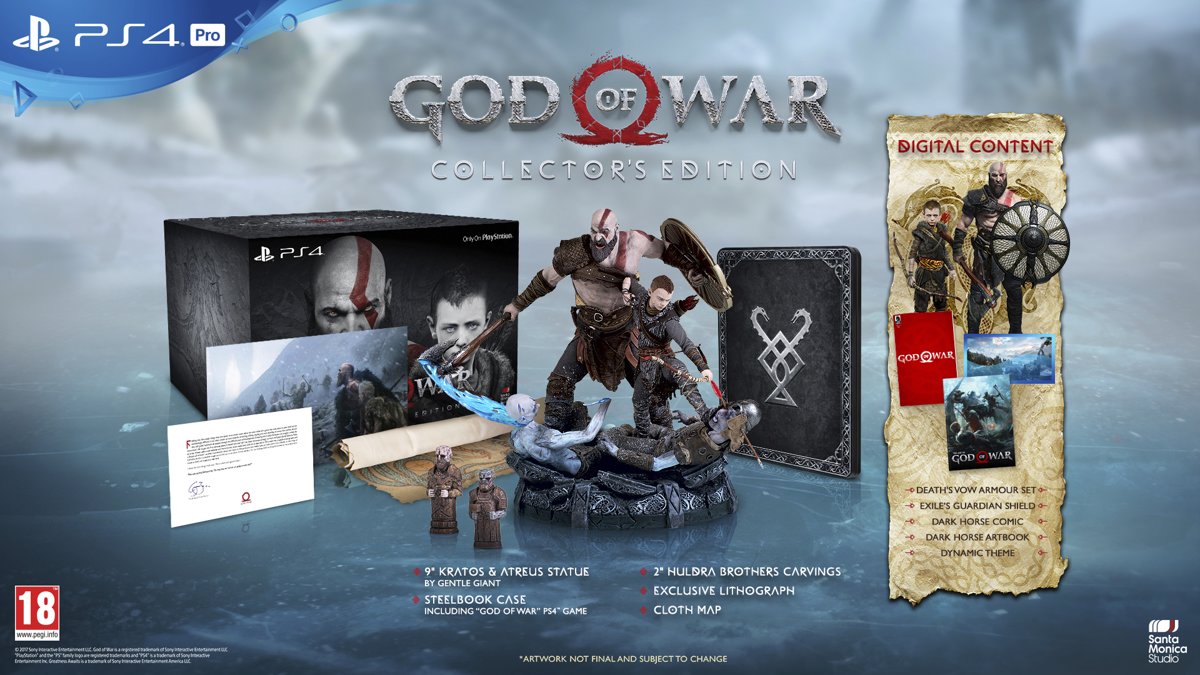 God of War (2018) - Collector's Edition (PS4), SIE Santa Monica Studio
