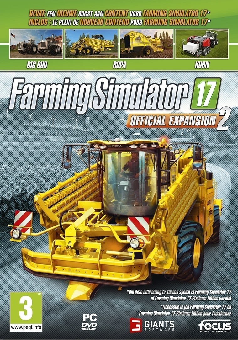 Farming Simulator 17: Official Expansion 2 (Add-on) (PC), Giants Software