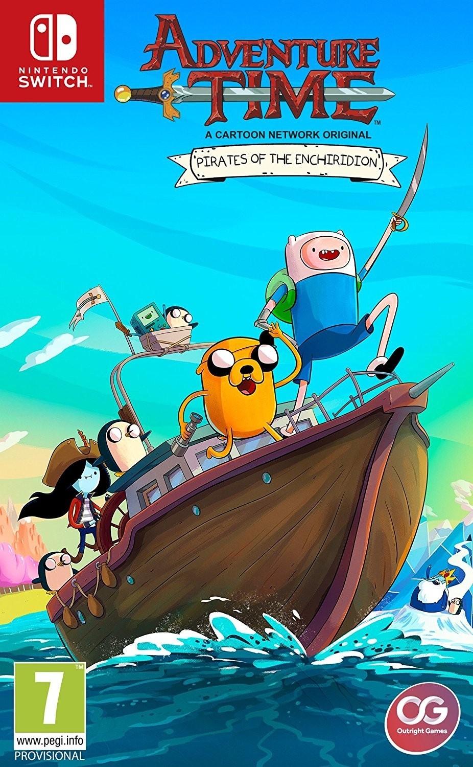 Adventure Time: Pirates of the Enchiridion (Switch), Outright Games