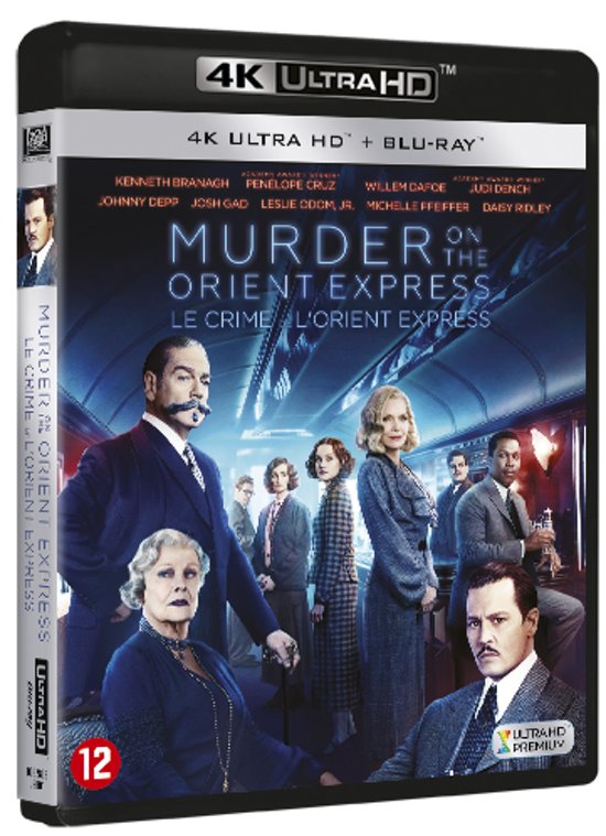 Murder On The Orient Express (2018) (4K Ultra HD) (Blu-ray), 20th Century Fox Home Entertainment