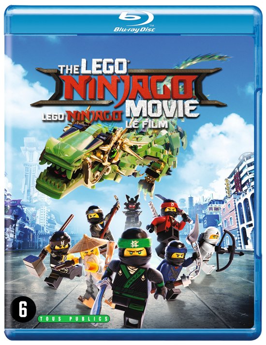 De LEGO Ninjago Film (Blu-ray), Charlie Bean, Paul Fisher