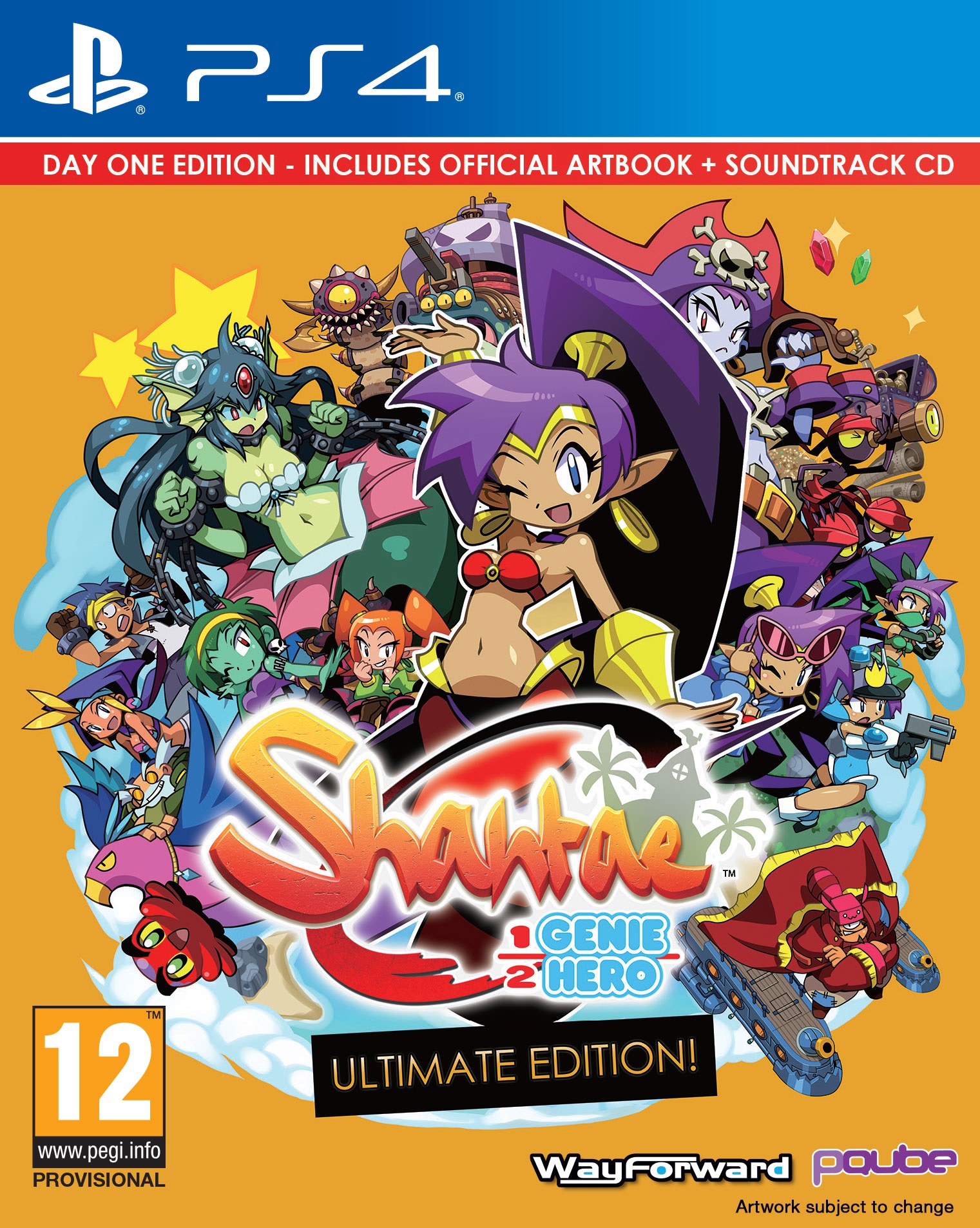 Shantae: Half-Genie Hero - Ultimate Day One Edition (PS4), WayForward Technologies