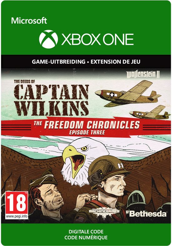 Wolfenstein II: The New Colossus - The Amazing Deeds of Captain Wilkins DLC (Download) (Xbox One), Machine Games
