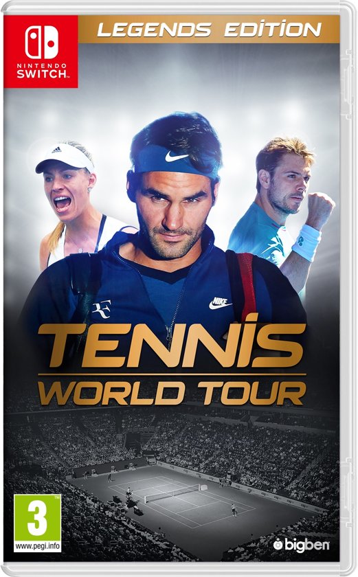 Tennis World Tour - Legends Edition (Switch), Breakpoint Studio