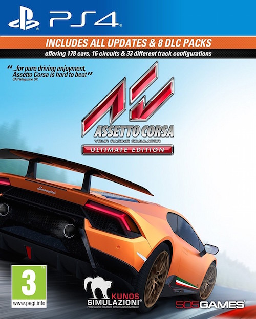 Assetto Corsa - Ultimate Edition (PS4), 505 Games