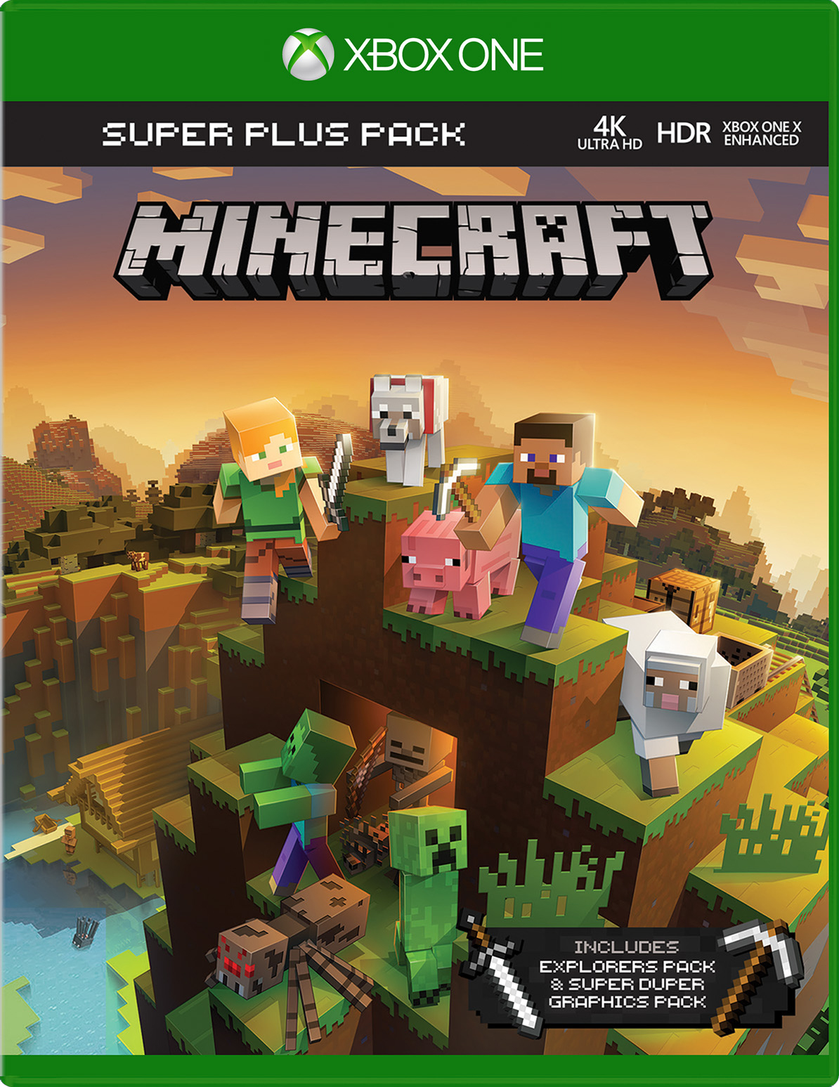 Minecraft Super Plus Pack (Xbox One), Mojang Studio's 
