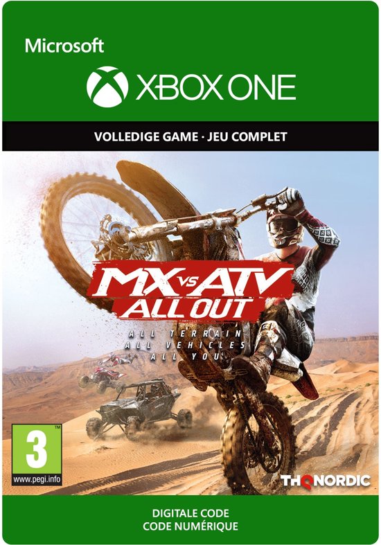 MX vs ATV: All Out (Download) (Xbox One), Rainbow Studios