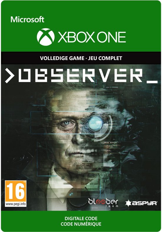 Observer (Download) (Xbox One), Aspyr Media