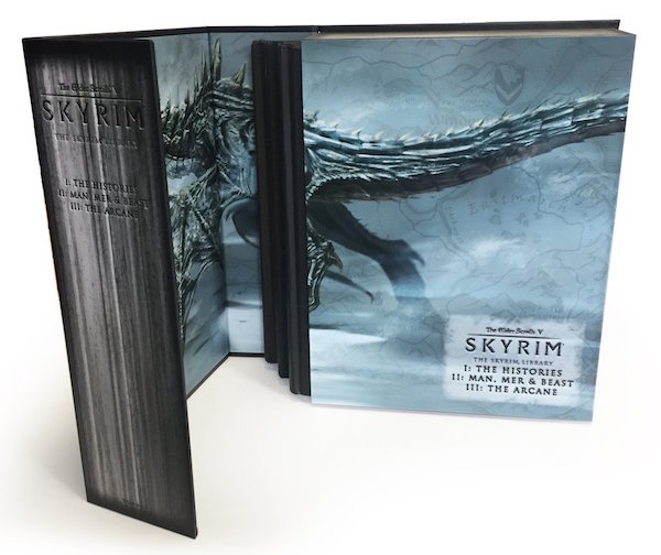 Boxart van The Elder Scrolls V: Skyrim Library Box Set (Guide), Titan Books Ltd