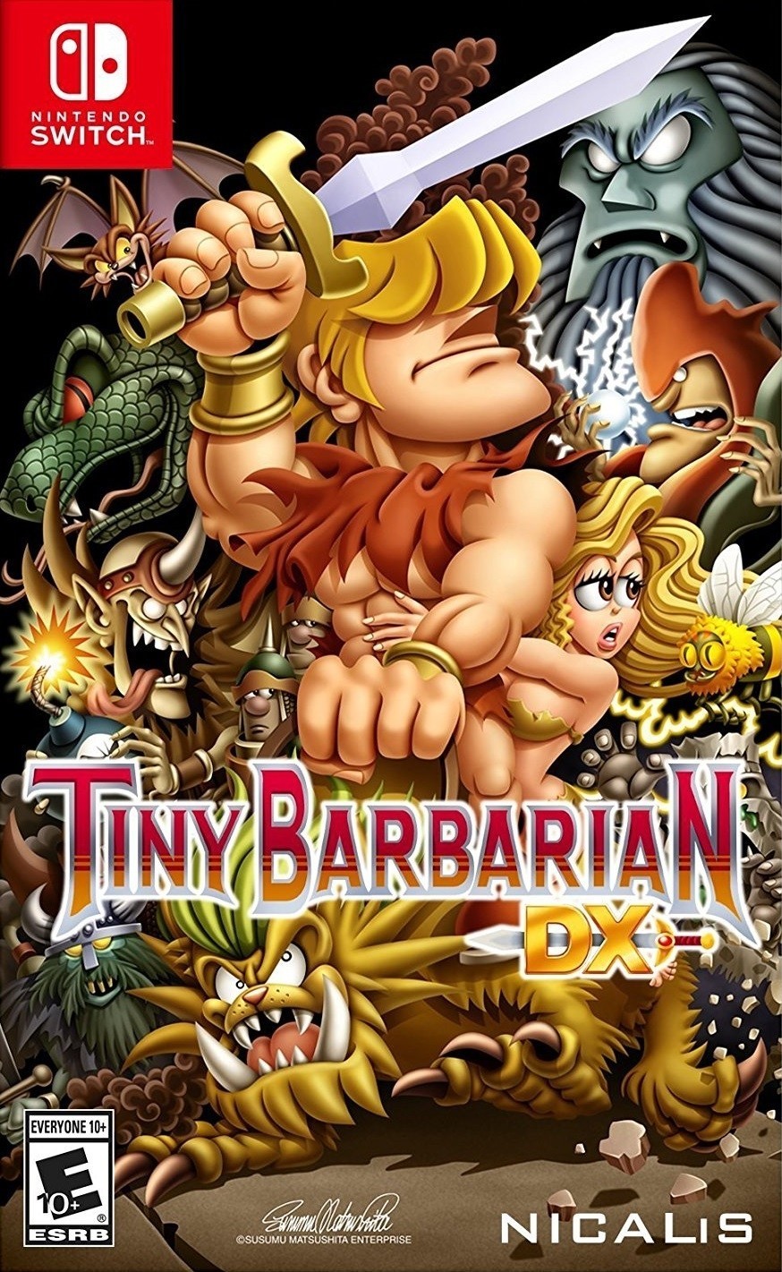 Tiny Barbarian DX (Switch), StarQuail