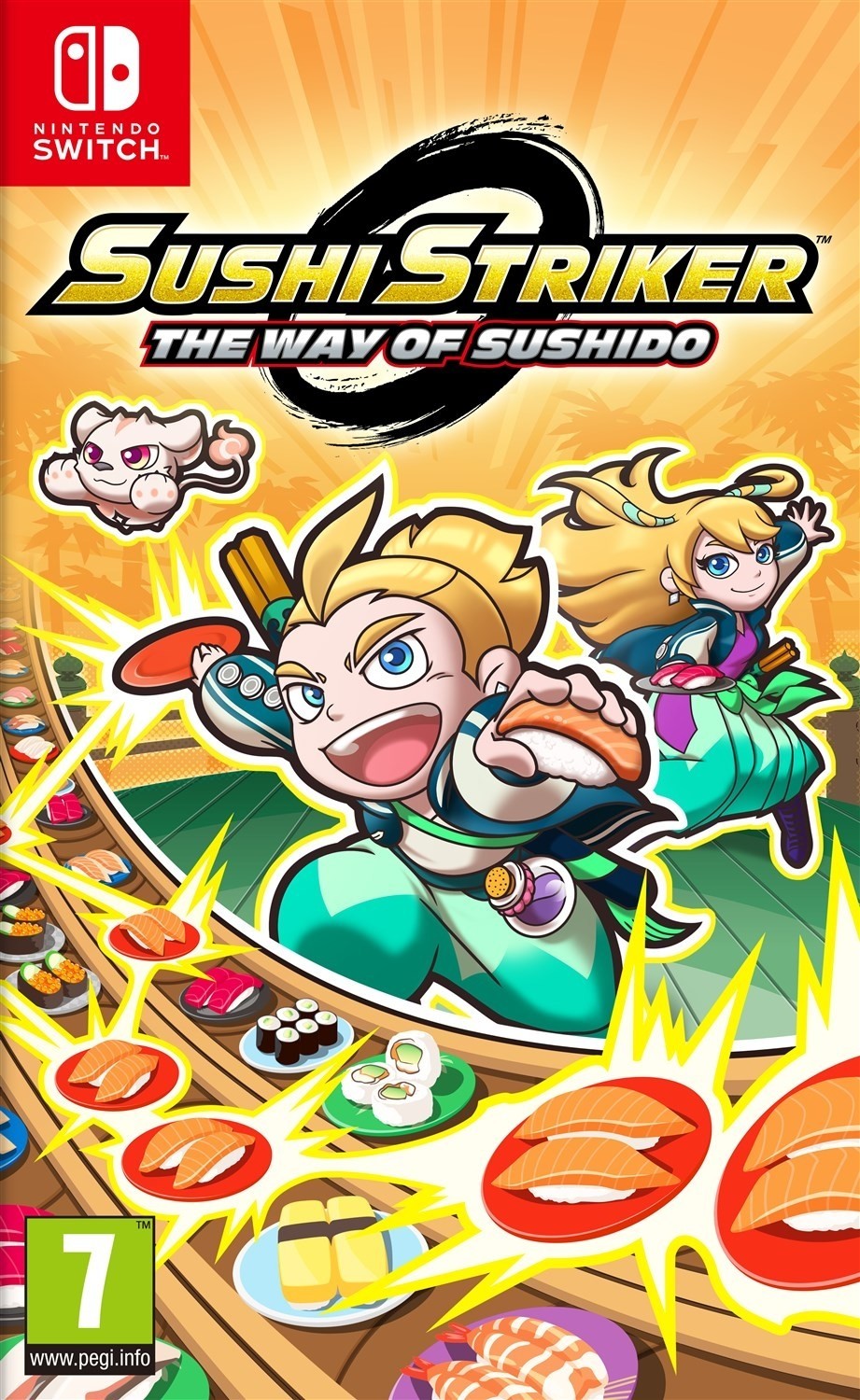 Sushi Striker: The Way of Sushido (Switch), indieszero