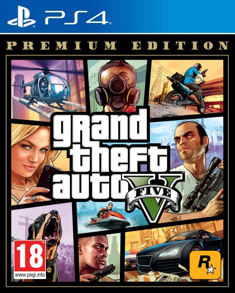 Grand Theft Auto V - Premium Online Edition (PS4), Rockstar Games