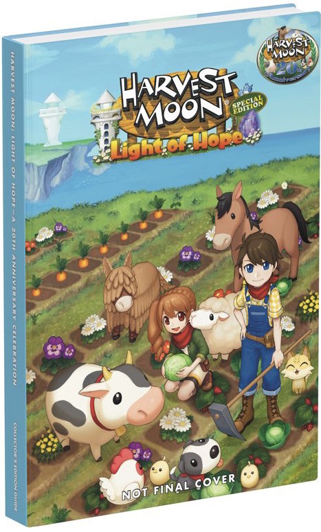 Boxart van Harvest Moon Light of Hope-A 20th Anniversary Celebration Strategy Guide (Guide), Prima Games