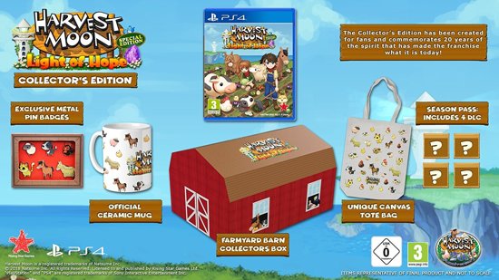 Harvest Moon: Light of Hope - Collector's Edition (PS4), Rising Star Games