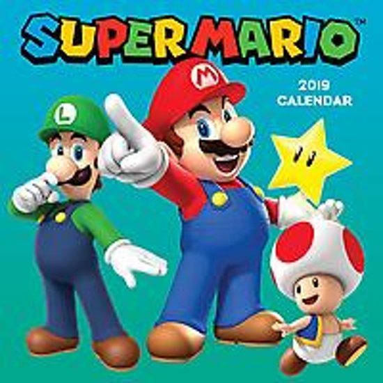 Super Mario 2019 Jaarkalender Super Mario 2019 Jaarkalender