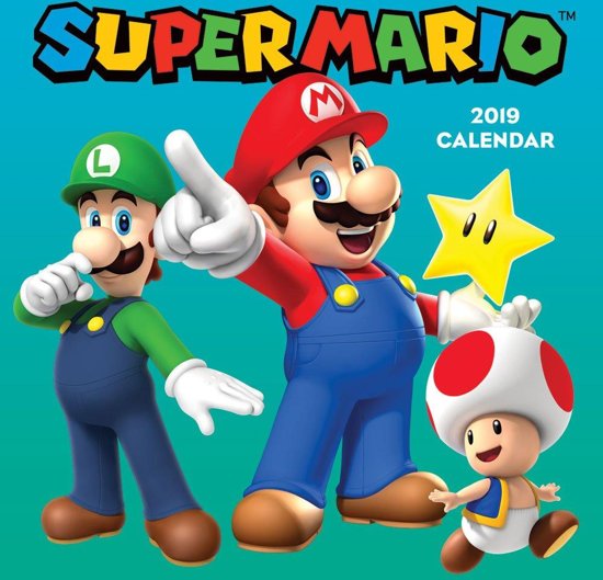 Boxart van Super Mario 2019 Jaarkalender (Guide), Abrams