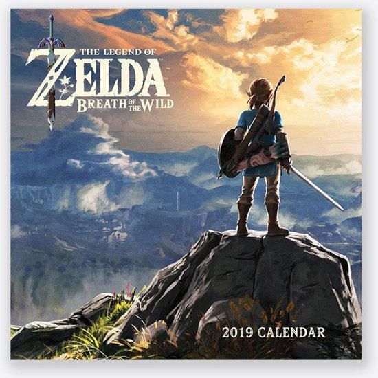 Boxart van The Legend of Zelda: Breath of the Wild 2019 Jaarkalender (Guide), Abrams