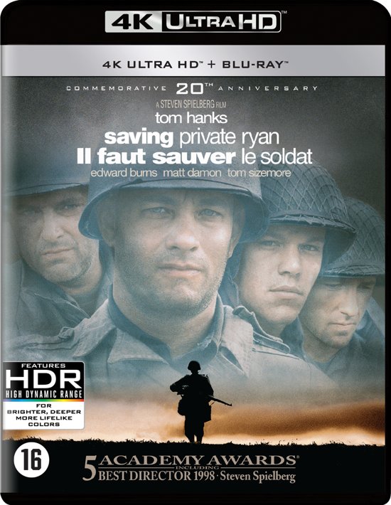Saving Private Ryan (4K Ultra HD) (Blu-ray),  Steven Spielberg