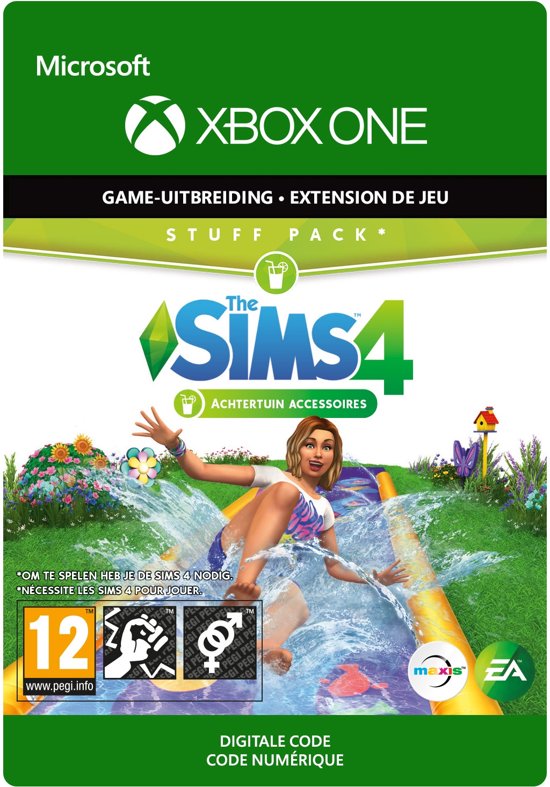 De Sims 4: Achtertuin Accessoires - Add-on (Download) (Xbox One), The Sims Studio