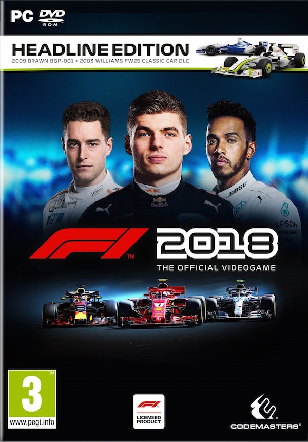 F1 2018 (Headline Edition) (PC), Codemasters