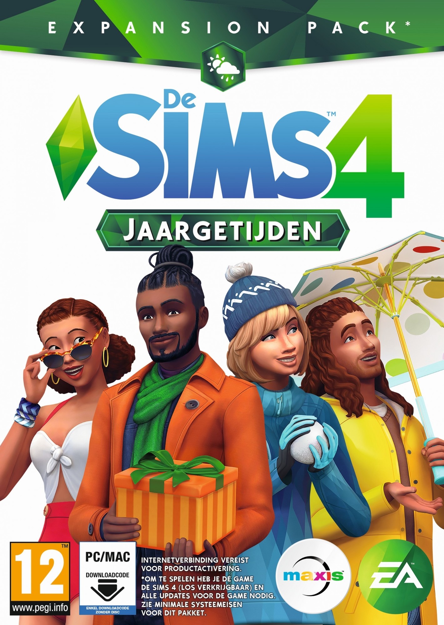 De Sims 4: Jaargetijden (PC), EA Games