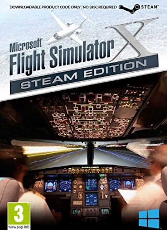 Flight Simulator X Steam Edition (Code in a box) (PC), Dovetail Games