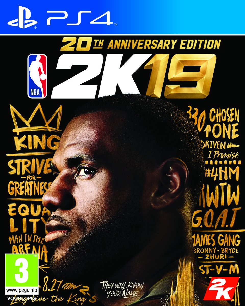 NBA 2K19 - Anniversary Edition (PS4), 2K Games