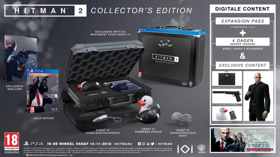 Hitman 2 - Collector's Edition (PS4), IO Interactive